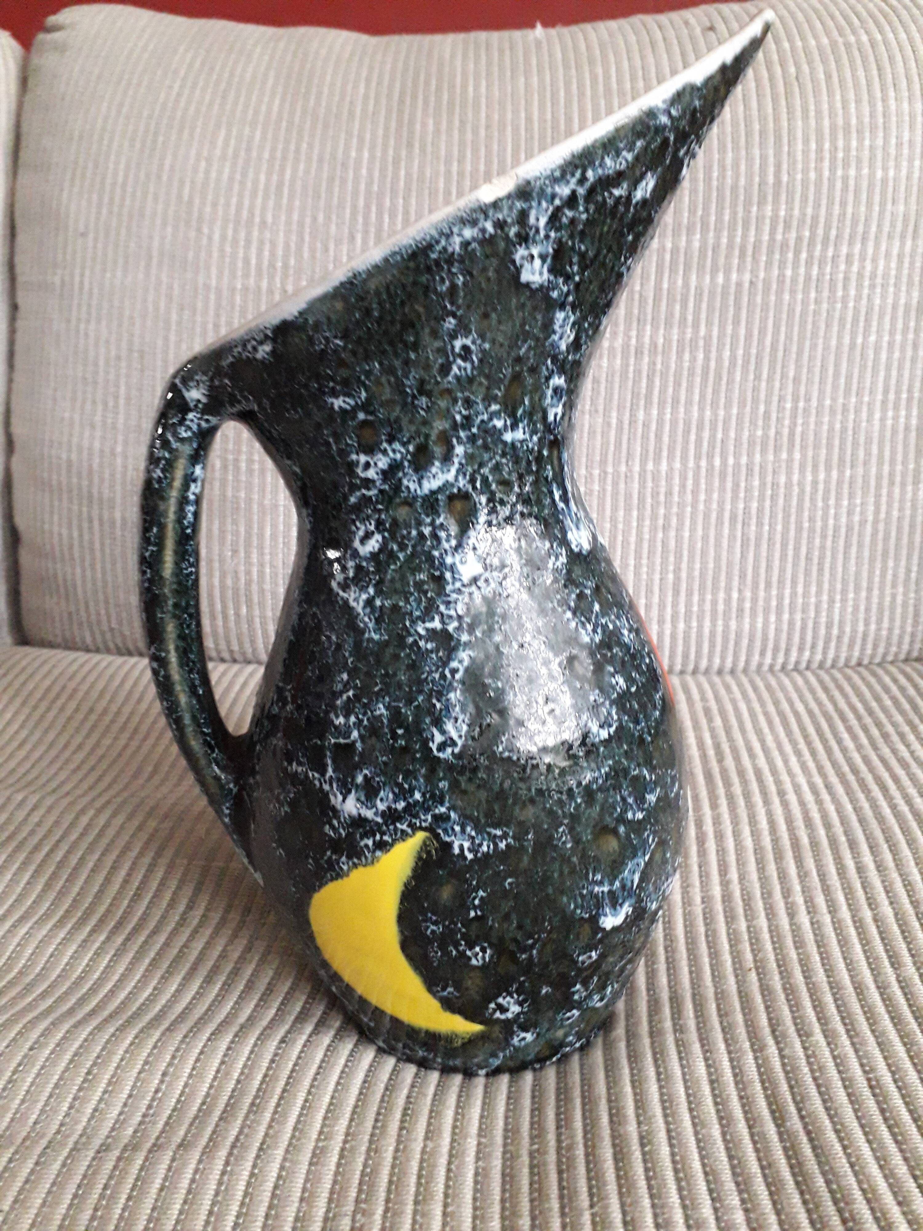 Vintage ceramic vase Vallauris