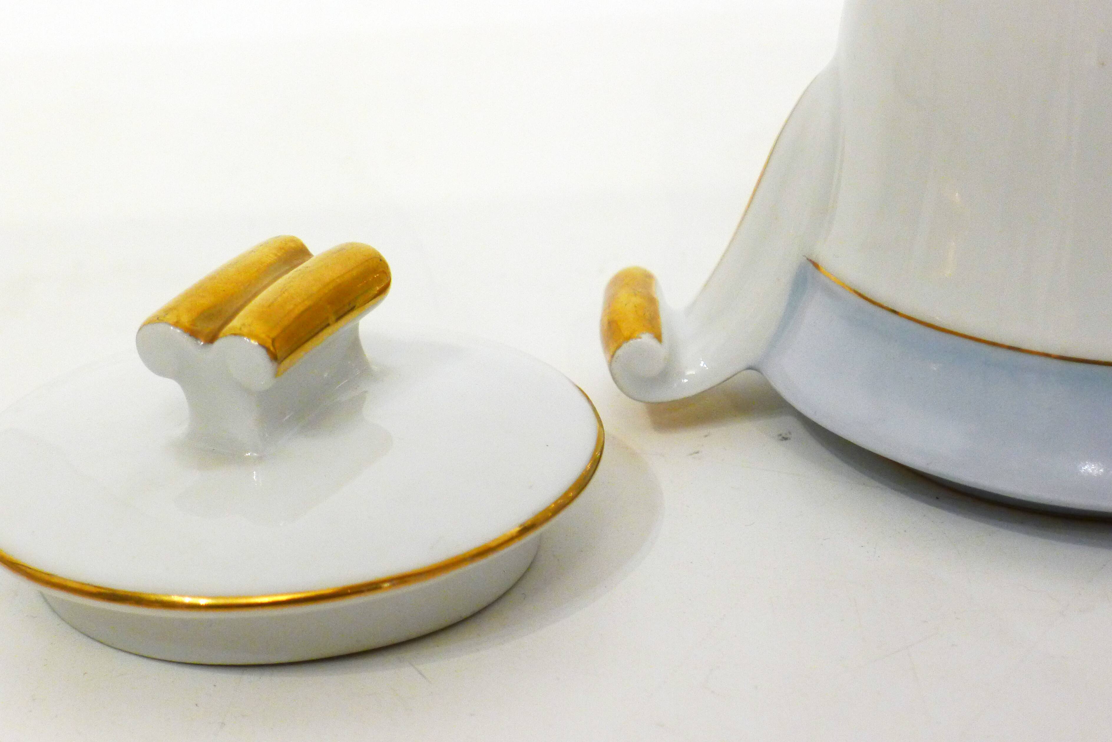 Porcelain coffee service