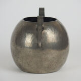 Vase art déco en étain  par Jean Després
