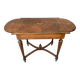 Napoleon III style desk table with 20th century inlaid top