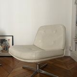 Fauteuils pivotants blancs