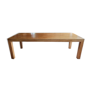 table en chêne massif – années 80