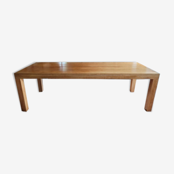 Solid oak table – 80s