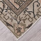 Tapis oriental vintage doux rouge et marron 158x260 cm SK 240826
