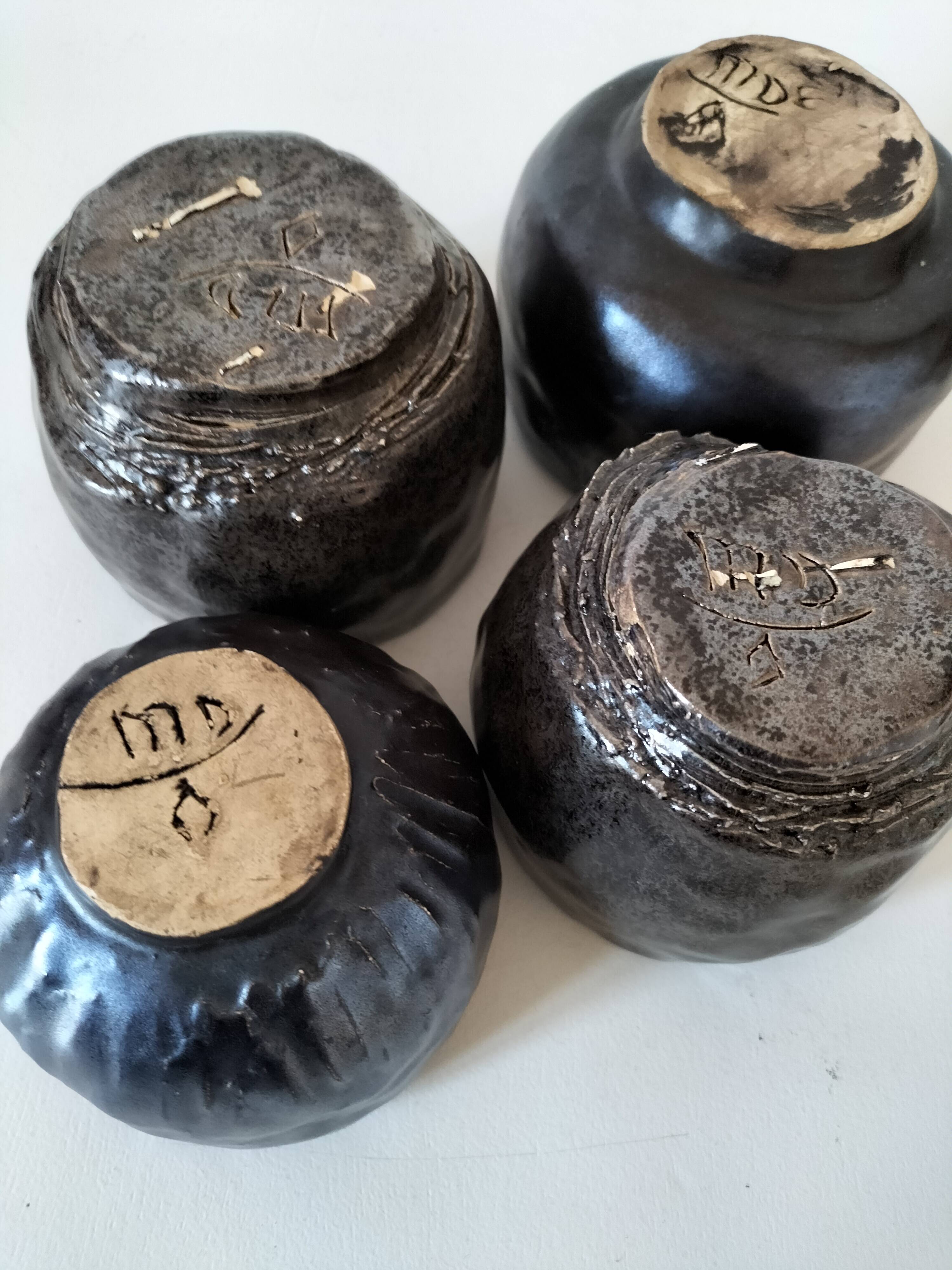 Coupelles céramiques artisanales