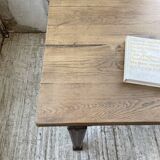 Solid oak farmhouse table 185cm