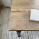 Solid oak farmhouse table 185cm