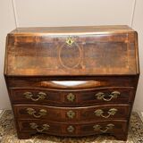 18th Century Marquetry Sloping Desk