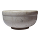 Vintage 20th-century natural marble bowl or decorative dish.