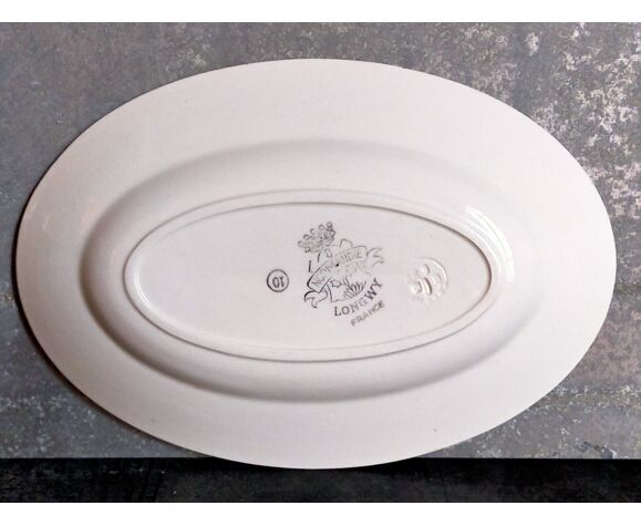 Set of four raviers in old French earthenware