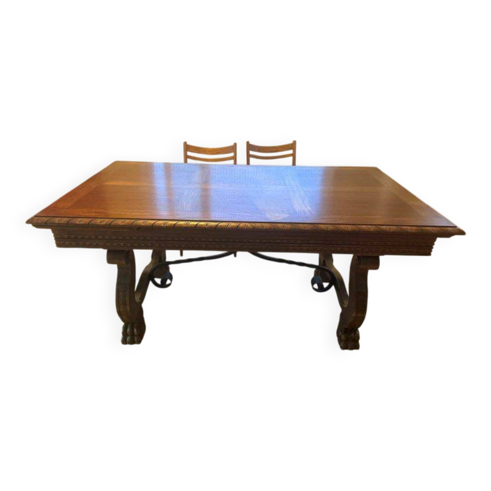 Table en bois massif