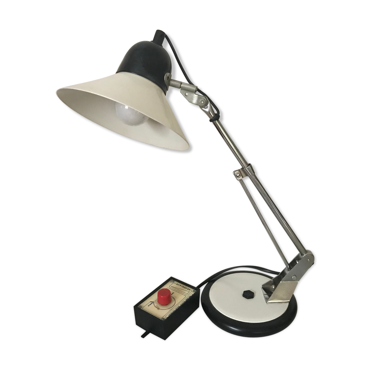 Vintage articulated desk lamp