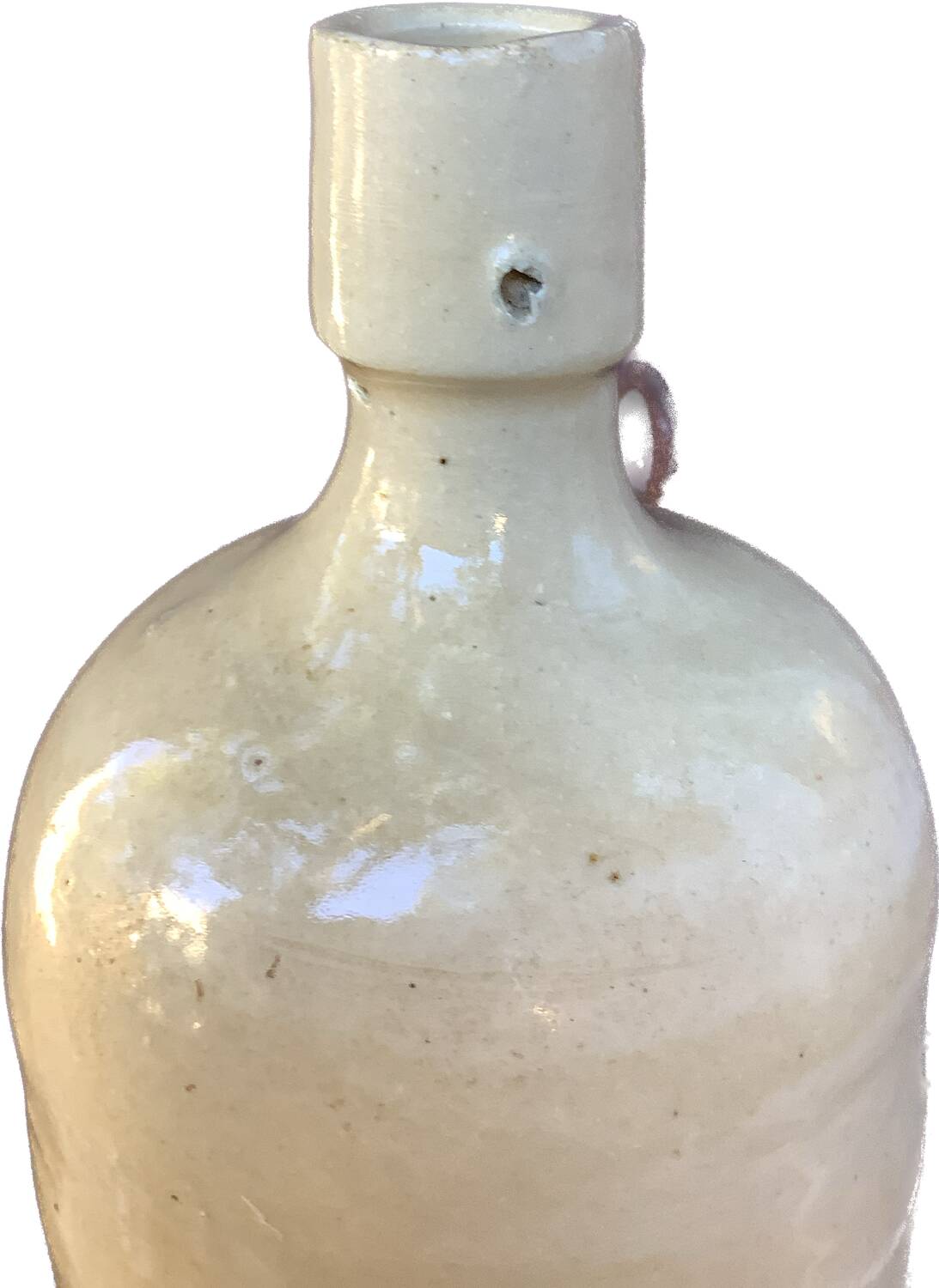 Old stoneware bottle