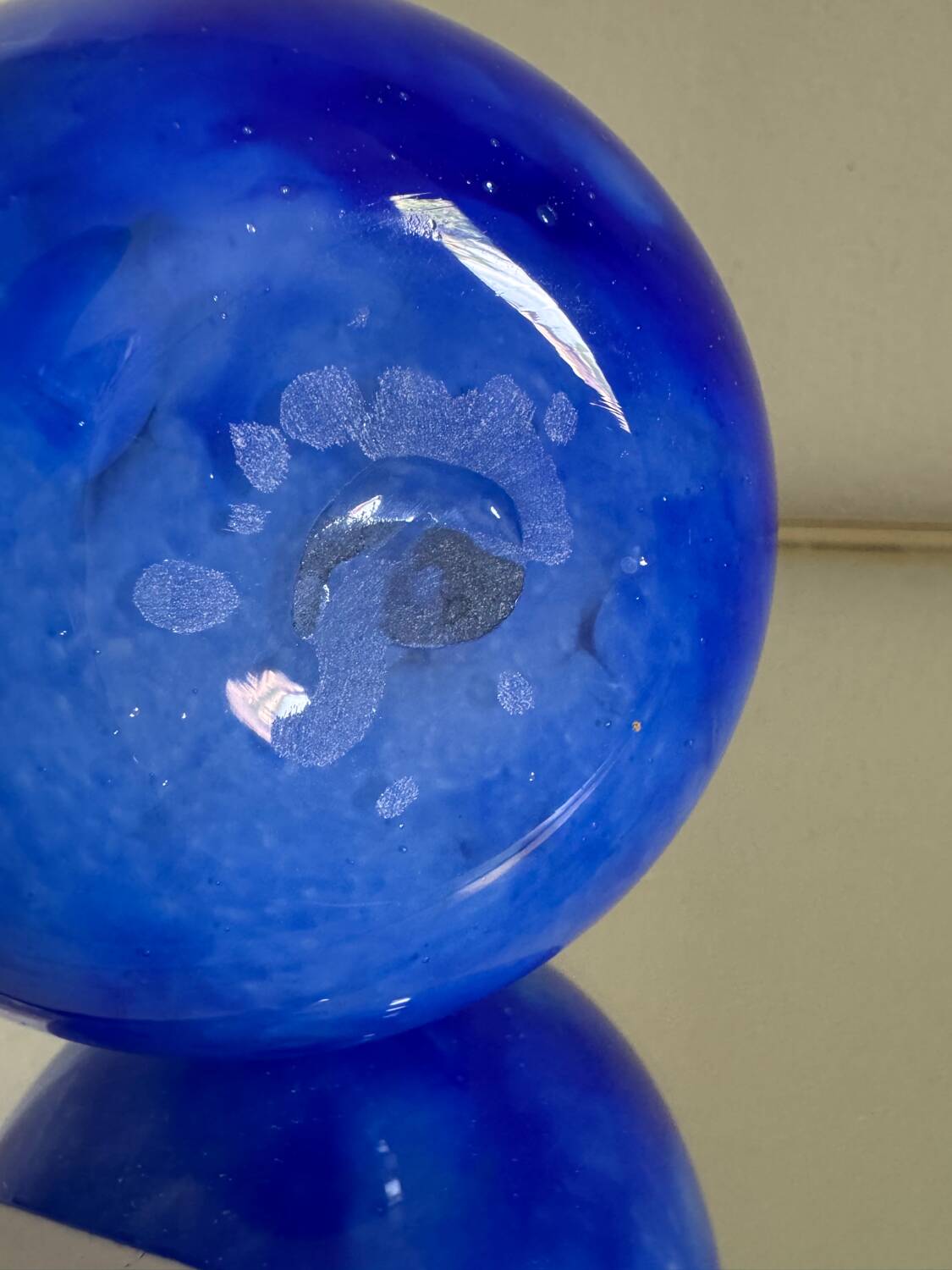 Antique Murano glass soliflore vase