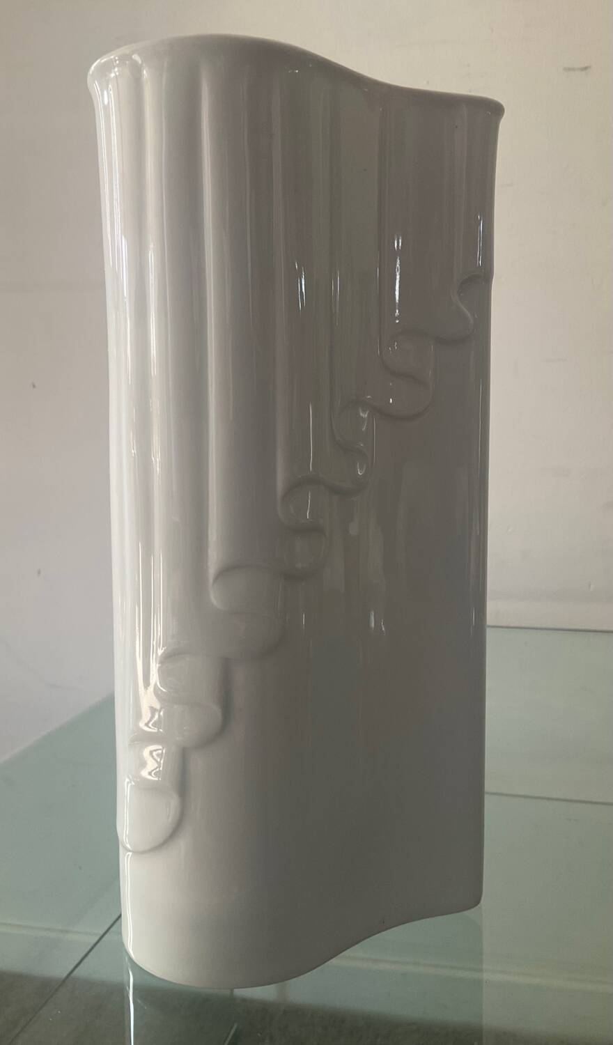 Vintage KPM West Germany porcelain vase from the 70s