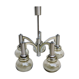 Vintage Design 70' Sciolari 5 fires Italy
