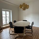 Roche Bobois travertine table