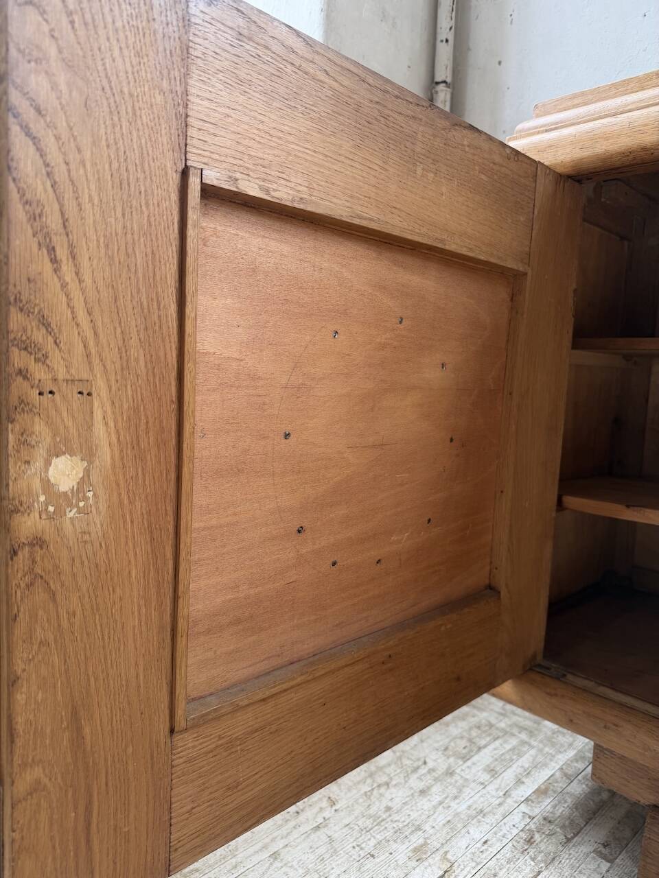Enfilade storage unit oak Art Deco 1940 Dudouyt