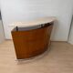 Mid-century bar in teak wood, metal and travertine, Italy, 1970