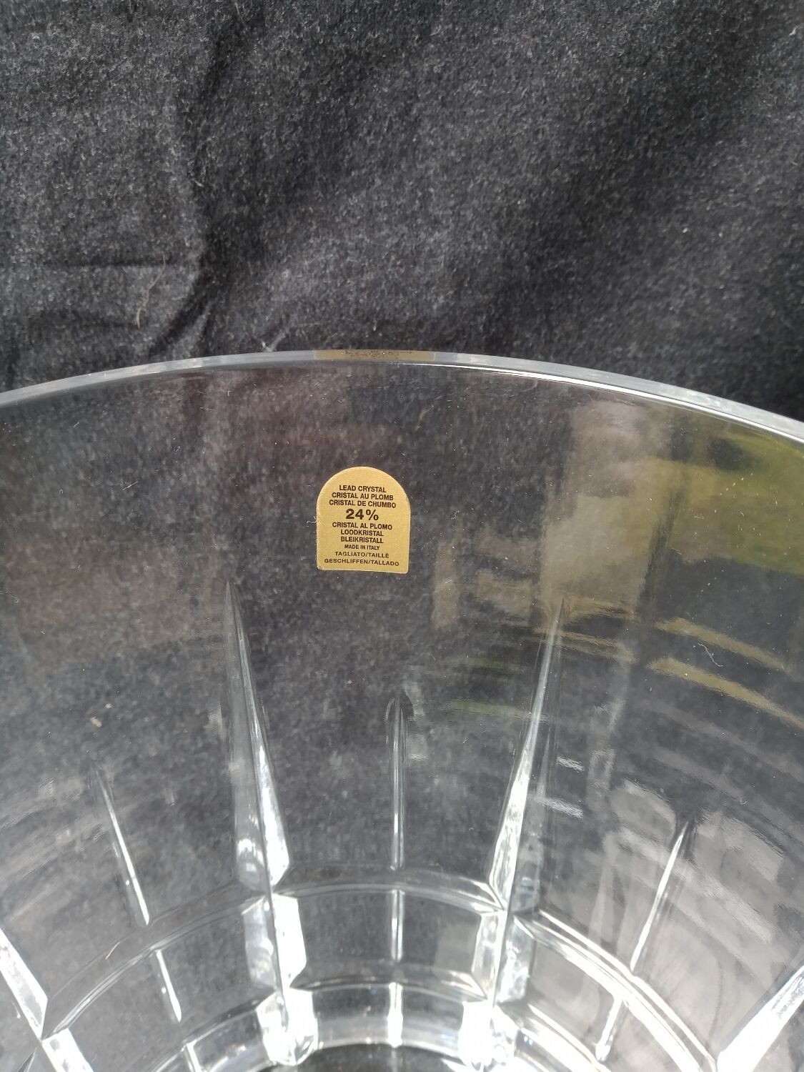 Crystal champagne bucket