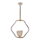 Charming clear rostrato Murano glass chandelier by Barovier & Toso, 1940s