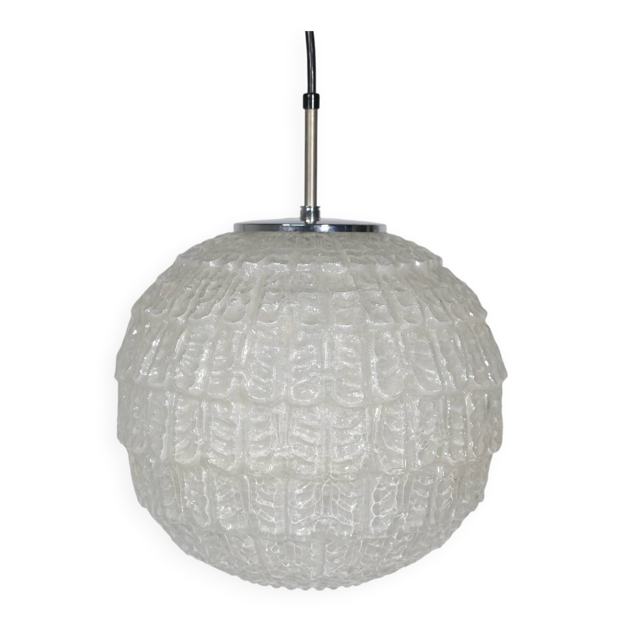 Design Globe Lamp 1960s 1970s  Glass