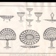 Rare Vintage Glass Pedestal Bowl: Rudolf Schröter Inwald Lord Design / 1935