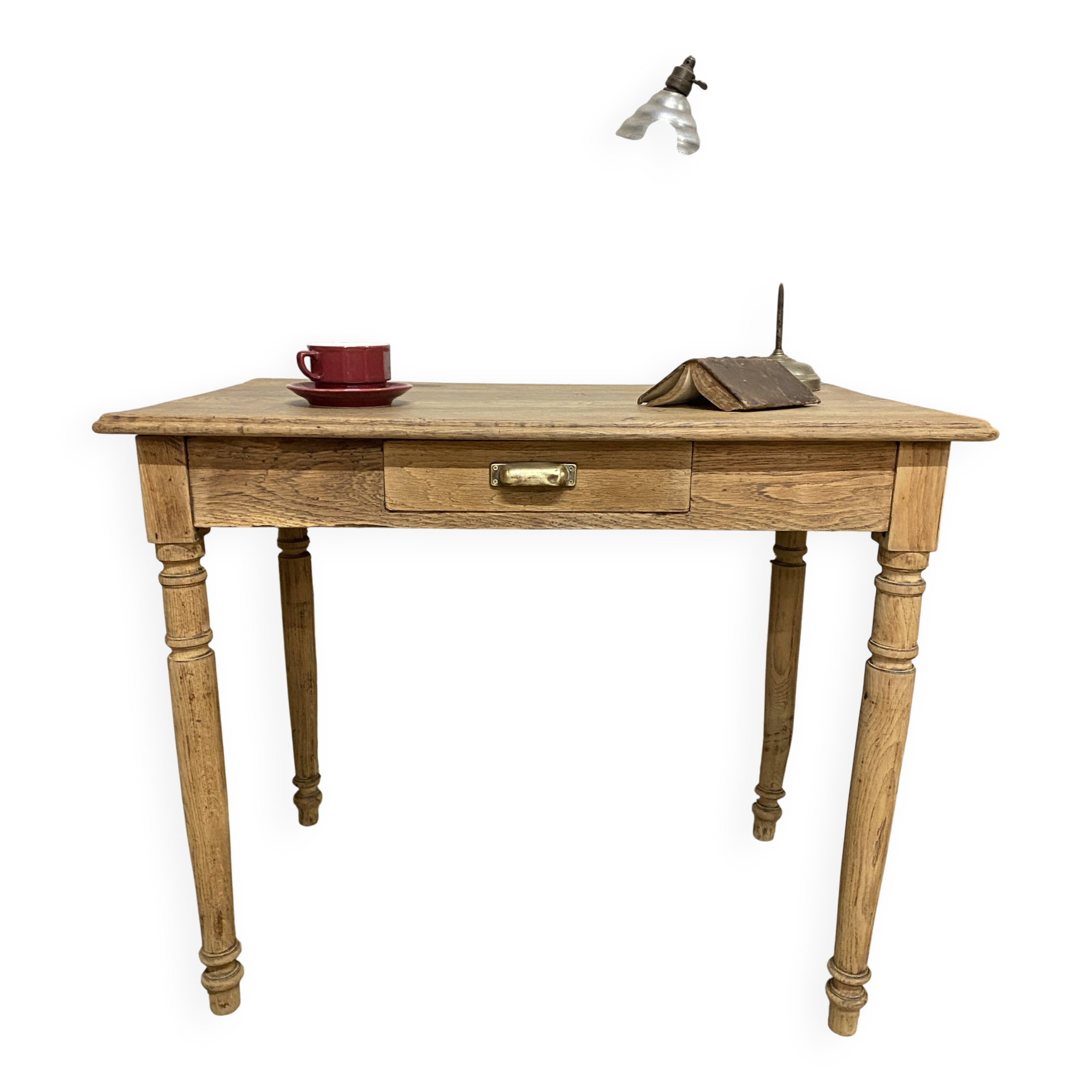 Petite table de ferme en chêne