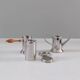 Alessi miniature Neapolitan coffee maker, designed by Riccardo Dalisi, 1987