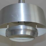 Suspension 70's Scandinavian style brushed aluminum