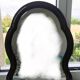 miroir anglais ancien du XIXème en palissandre avec système de pose