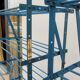 Set of 3 Rigidex iron storage locker shelves 1950s
