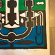 Original lithograph etienne-martin "dwellings" signed numbered 22/1