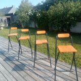 Industrial foldable stool