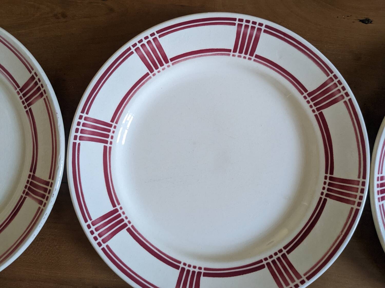 Badonviller dinner plates