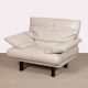 Alanda leather armchair by Paolo Piva for B&B Italia, 1980s