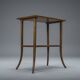 French Art Nouveau Marquetry Table by Emile Galle, 1900s
