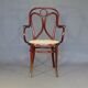 Fauteuil Thonet N°19 canné neuf , prêt à servir- Vers 1905 -