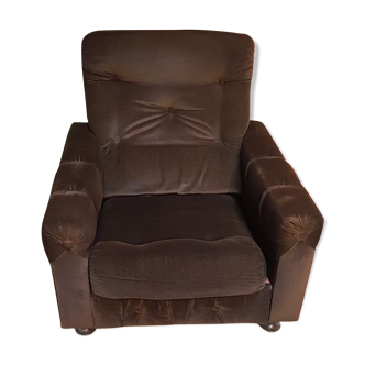 Fauteuil en velours