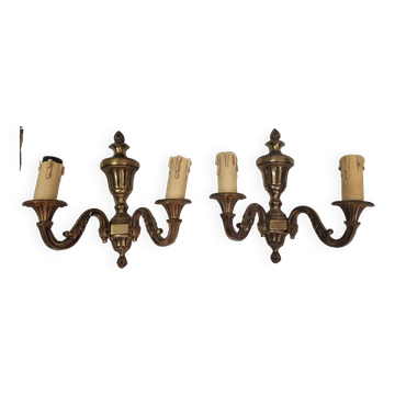 Appliques bonze Louis XVI