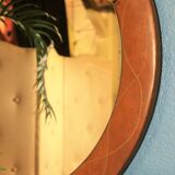 Pair of wall mirrors Italy 1960s 69cm
