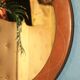 Paire de miroirs muraux Italie 1960s 69cm