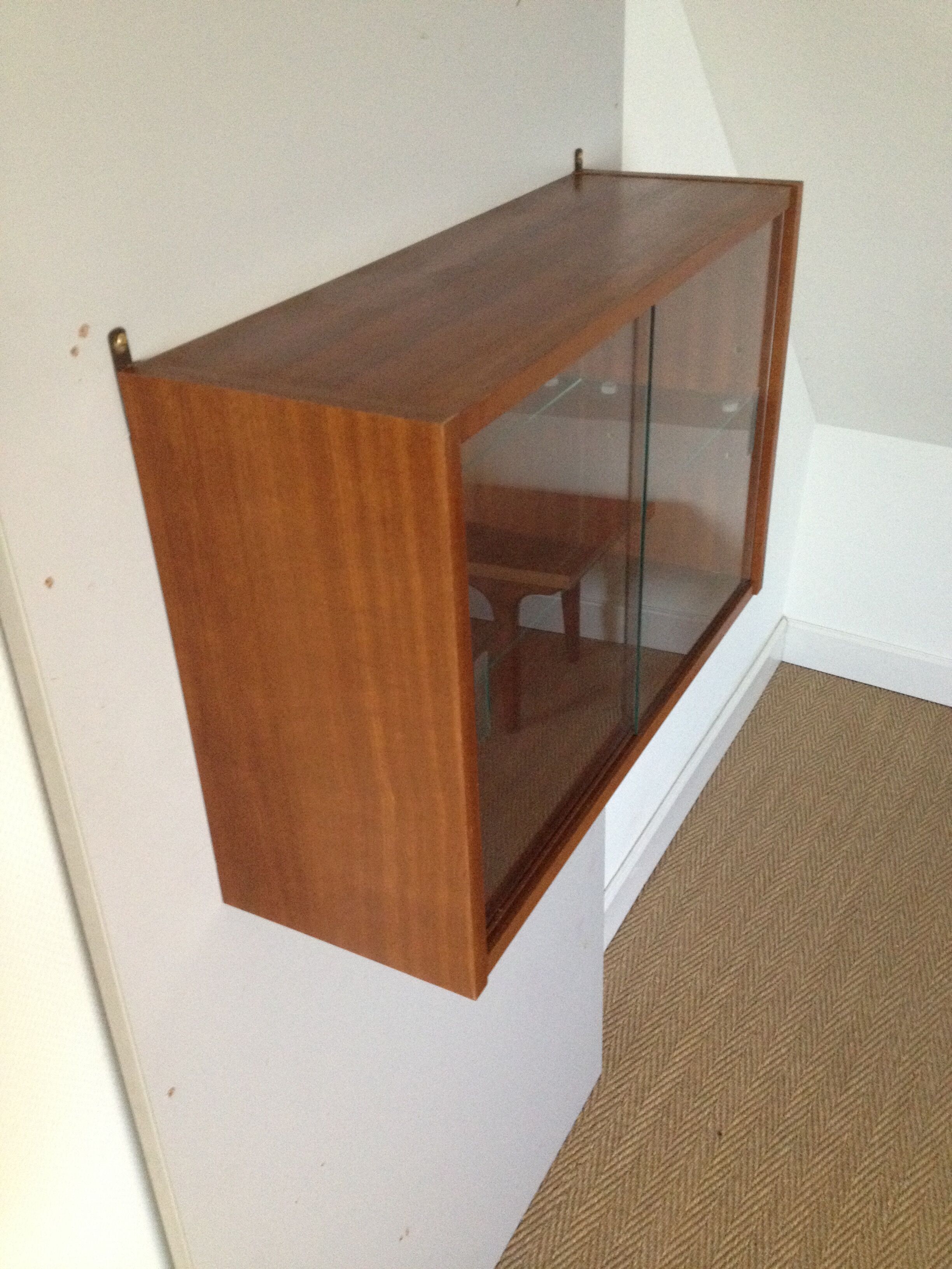 Vintage wall showcase