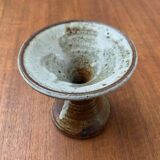 Bougeoir en céramique de studio du milieu du siècle de Visby Tjæreborg, années 1960