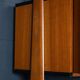 Vintage 20thc italian modular teak wall cabinet c.1960