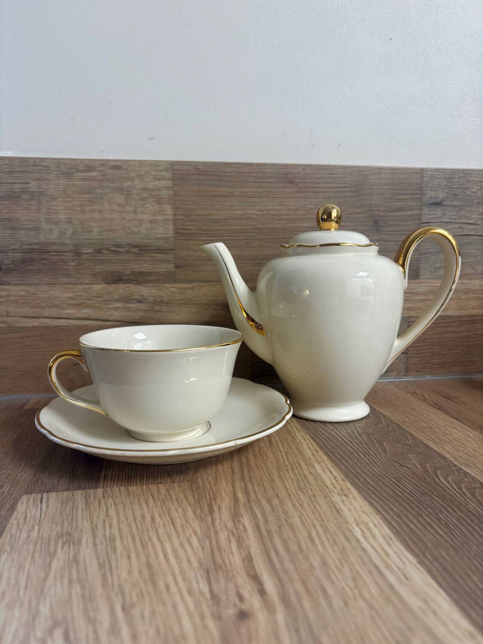Ensemble théière et sa tasse Villeroy et Boch Rhône