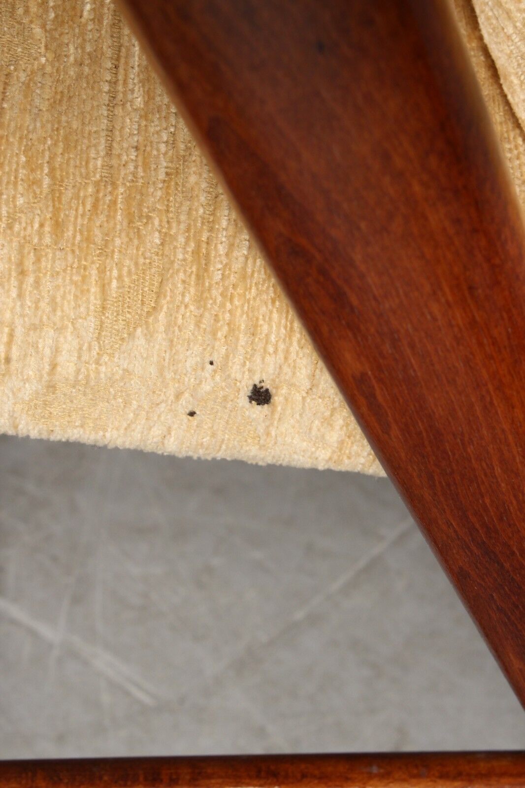 Alf Svensson. Armchair model 'Kontur', elm wood