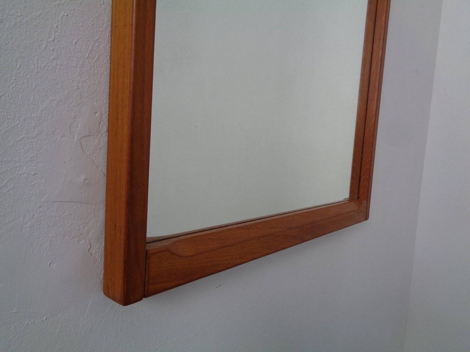 Danish No 196 Mirror in Teak by Aksel Kjersgaard, 1960s
