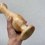 Onyx baluster vase