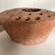Vase de ferme terre cuite pique fleur XXL Art Populaire 19e